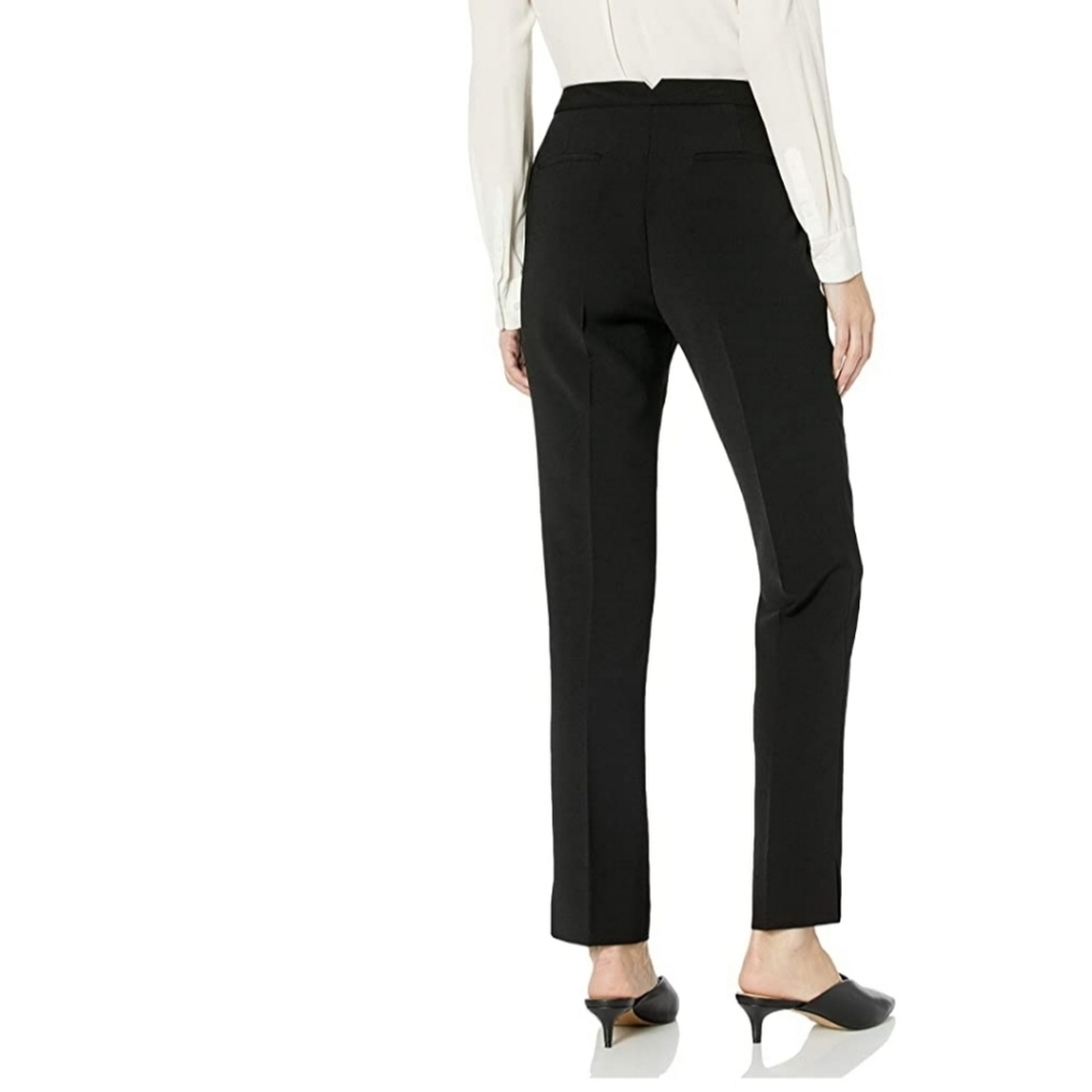 BCBGMaxAzria Black Cropped Tarik Trouser Pants